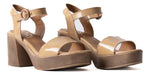 Fiori Women's High Heel Leather Evening Sandals Troya 11