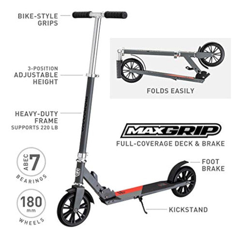 Mongoose Trace - Scooter with Foldable and Non-Foldable Design 5