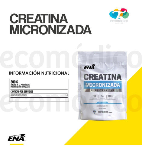Creatine Micronized ENA x 300g Muscle Growth 7