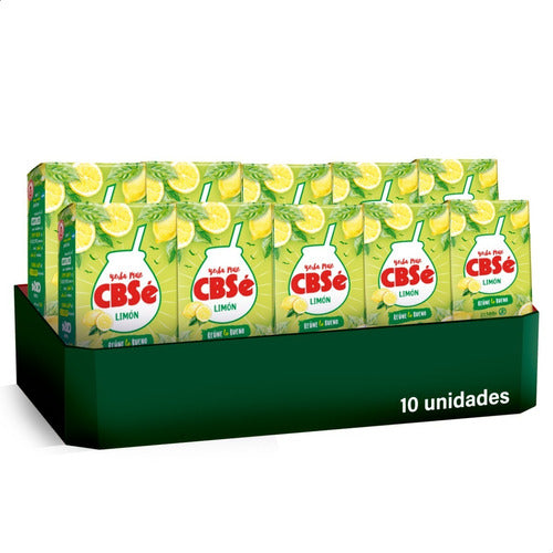 CBSé Lemon Yerba Mate, Gluten-Free Pack of 10 Units 1