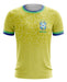 Sublimated T-shirt - Brazil Qatar - Customizable 0