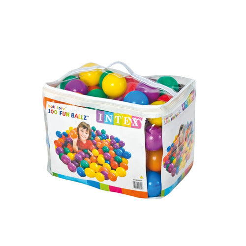 Intex Plastic Balls 100 Pieces 0
