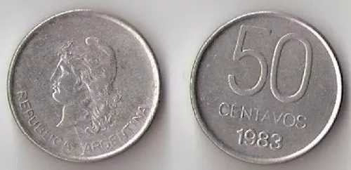 Argentina Moneda 50 Centavos 1983 0