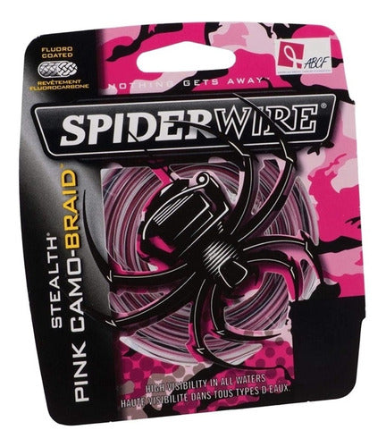 Spiderwire Multifilamento Pink Camo 274mts 3