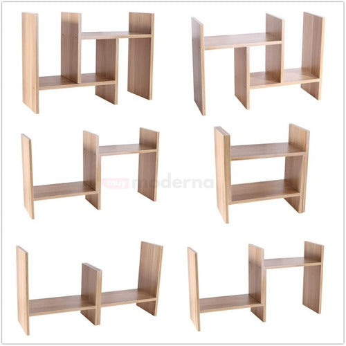 Muy Moderna Extensible Modular Bookshelf MDF M® 1