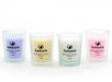 Set of 3 Aromatic Candles in Glass Jars for Events Decoration 2