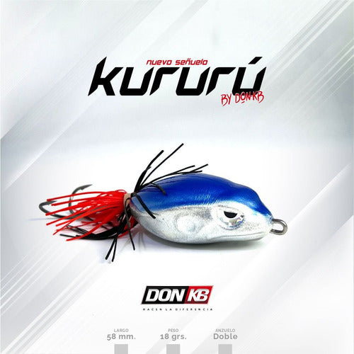 Don Kb Kururu 58mm 18g Anti-Hook Fishing Lure for Tararira 1