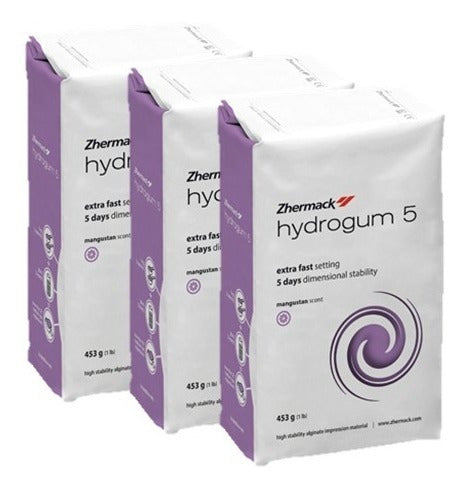 Alginato Hydrogum 5 Zhermack 453gr Cromático Odontología 2