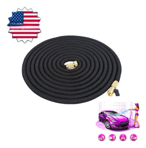 Deluxe 100 Feet Expandable Latex Flexible Water Hose Tube 1