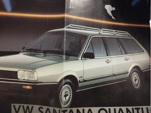 Vw Santana Quantum Folleto Catálogo Original Impreso Colecci 2