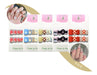 DD2 Square Press-On Nails 24pcs with Adhesive 5