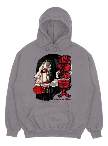 Memo Estampados Eren Attack On Titan Anime Hoodie 3