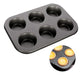 Non-Stick Teflon 6-Cavity Muffin Cupcake Pan 0