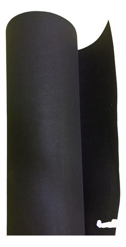 Tapizmel Black Carpet, 2mm Thickness, 2m Width X 10m Length 0