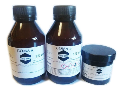 Basic Dichromate Gum Kit - 250cm3 Total (a+b) + Reducer 0