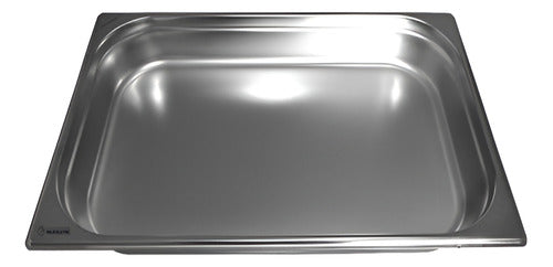 Pct C/3 Cubas Gn Inox Gastronômica 1/1 X 65mm Rechaud Buffet 1