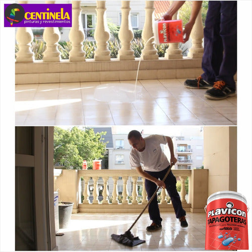 Plavicon Transparent Floor Terrace Sealant 20L 2