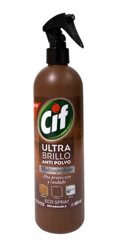 Cif Ultra Brillo Multisuperficies X 400ml - Pack X 3 U. 2