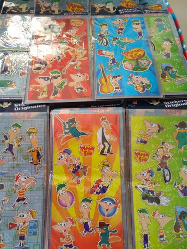 Stickers Originales   Phineas Y Ferb   10 Planchas 7