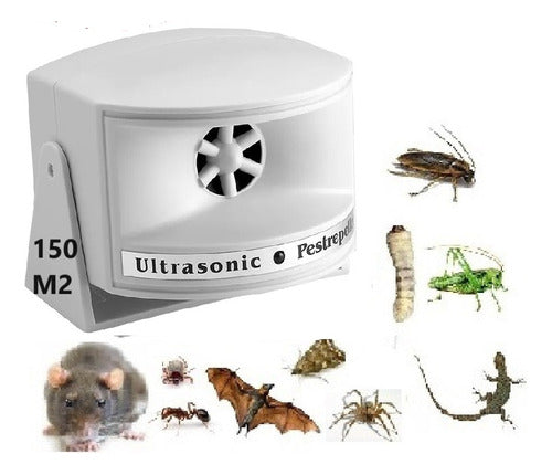 PestRepeller Ultrasonic Rodent and Pest Repeller for 150m2 Covered Areas 0