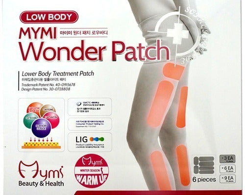 90 Parches Wonder Quemagrasa Para Piernas,abdomen,papadas 0