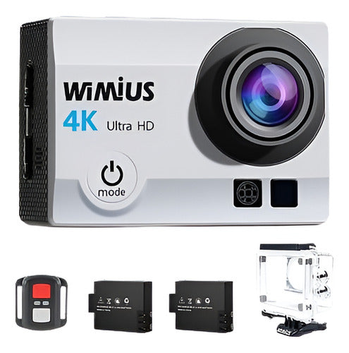 Wimius 4K 16MP Action Camera - Fun Remote Control 0