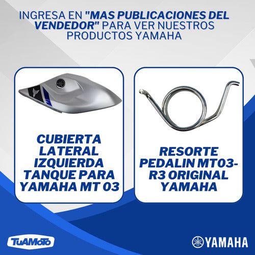 Yamaha Porta Equipaje Para MT 03 - YFZ-R3 Original 7