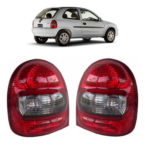 IND ARG Rear Lights Set for Chevrolet Corsa 2005 2006 2007 2008 2009 3-Door 0