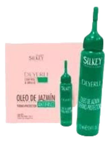 Ampollas Capilar Anti Frizz Oleo De Jazmín Silkey 12ml X 12 0