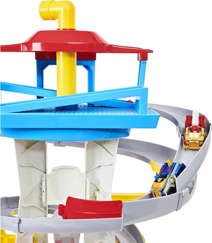 Pista Paw Patrol Torre De Control Playset C/autos Original 3