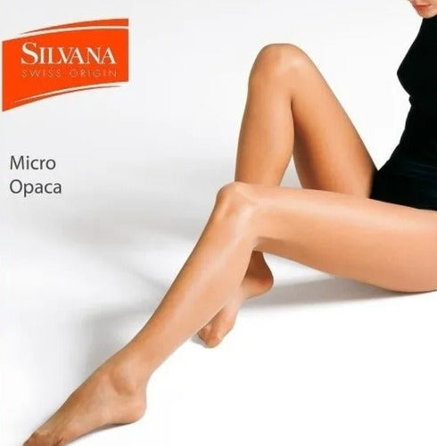 Silvana Micro-Opaque Pantyhose Art 6935 4