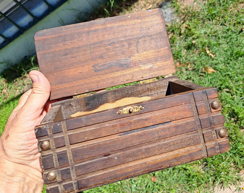 Cajon De Madera De Lustra Bota 1