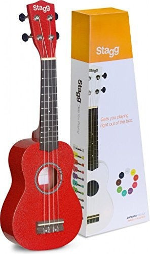 Stagg Usred Ukelele Soprano Con Nylon Bolsa De Concierto Inc 0