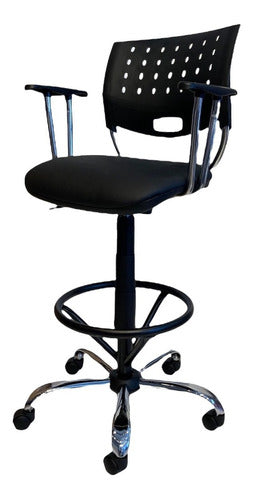 Mondo Sedie High Armrest Swivel Chair for Cash Registers 2