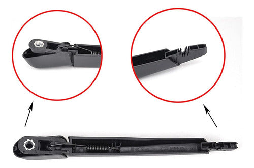 Windshield Wiper Arms for Renault Clio II / Duster - M.Benz B-Class Rear Window 1