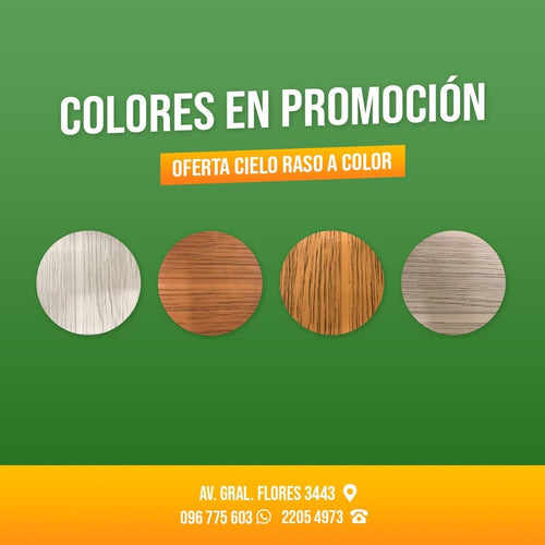 MB Cielo Raso PVC Color / Revestimiento PVC Color 3