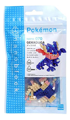 Nanoblock Pokémon - Greninja, Pokémon Nanoblock Series 1