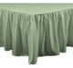 Brielle Essential Bed Skirt, Cal-king, Sage 0