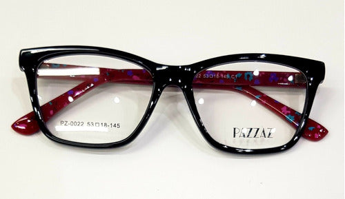 Stylish Small Frame Eyeglasses by Pazzaz with Gift Case 4