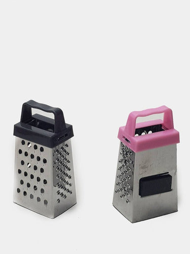Mini Kitchen Grater Stainless Steel with Garlic Ginger Magnet 7