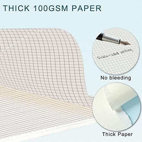 Toplive A6 Refill Paper, [3 Pack] 135 Sheets 100g 6 Hole Filler Inserts Loose Leaf Paper 3