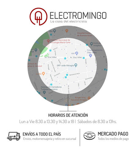 Elece Reducción Lateral Portacable 300 A 100mm 2