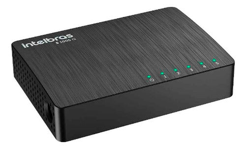 Switch S1005g 5 Portas Gigabit Ethernet - Intelbras 0