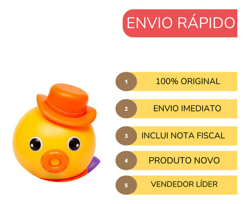 Brinquedo De Atividade Polvo Para Bebê Estimula A Audição 3