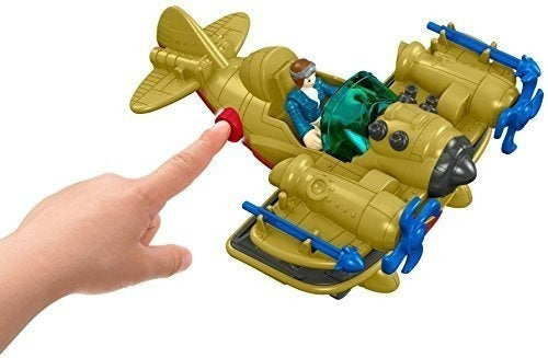 Fisher-Price Imaginext Bi-Plane Bomber Playset 1