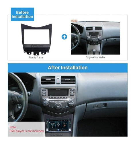 Honda Marco Adaptador Estereo 2 Din 1