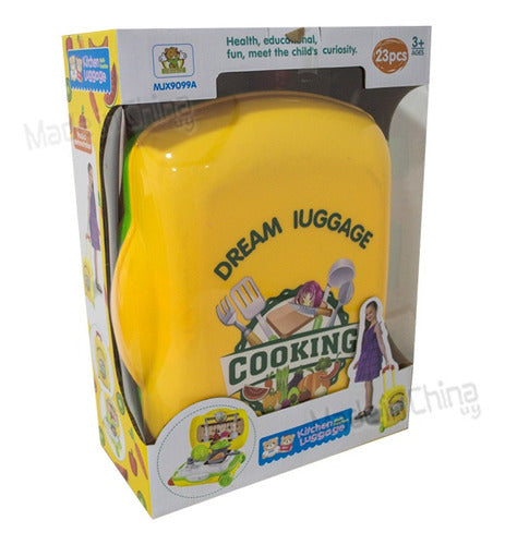 Juego Doctor Almacén Cocina Cf-2259 Valijita 3