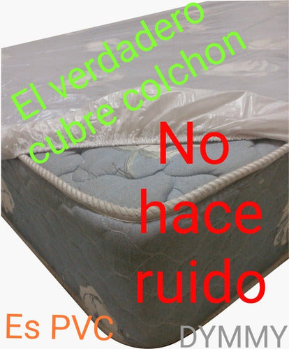 Funda Cubre Colchón Impermeable Medida King (2 Mts X 2 Mts) 3