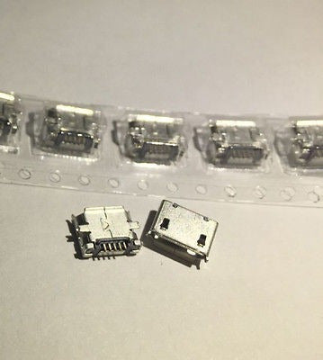 500 Pc Micro Usb Tipo B Hembra 5 Colocación De Smt Smd Dip S 2