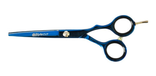 @Style.Cut Cobalt Blue Professional Hairdressing Scissors Kit 5.5 + 5.5 1